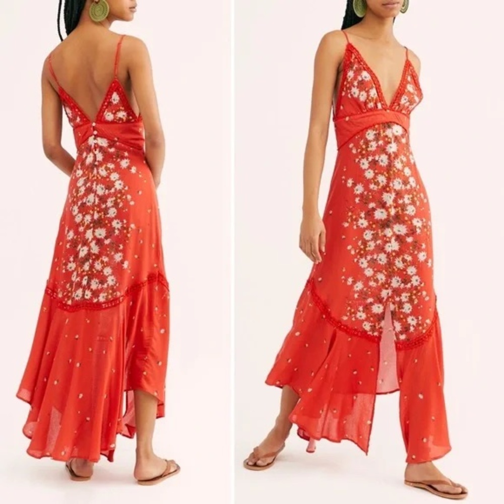 Free People Paradise Printed Maxi